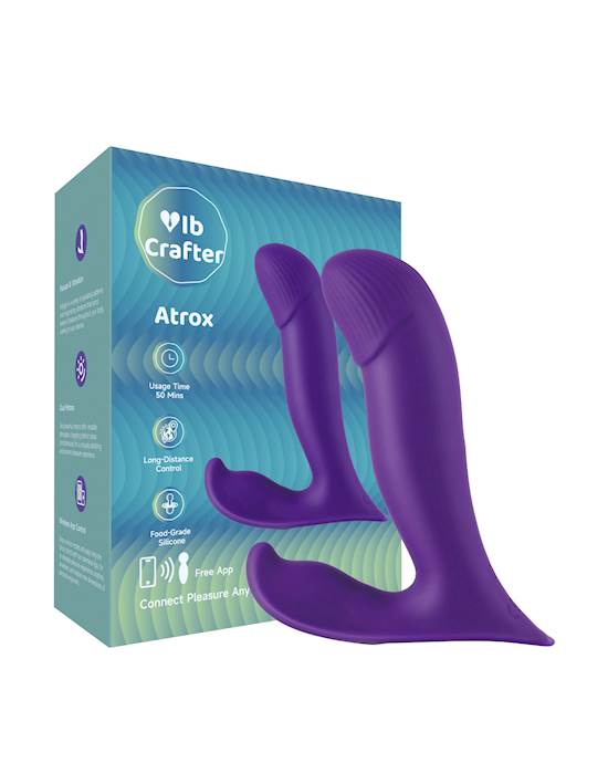 Atrox Pulsing Anal Vibrator with App Control