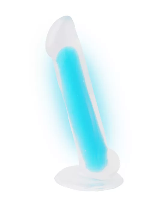 Nood Colours Glow in the Dark Dildo with Balls