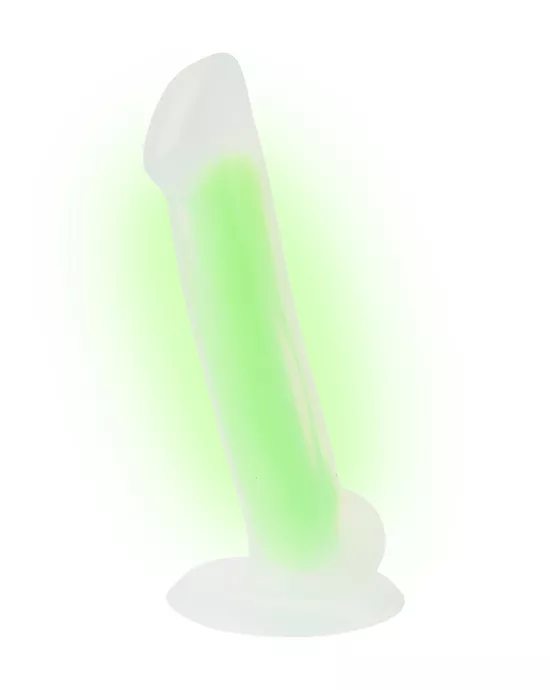 Nood Colours Glow in the Dark Dildo with Balls