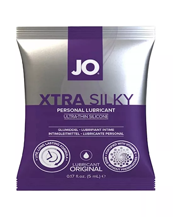 System Jo Xtra Silky Thin Silicone Lubricant Sample