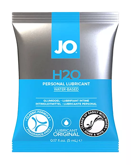 System Jo H2O Water Based Personal Lubricant Sample
