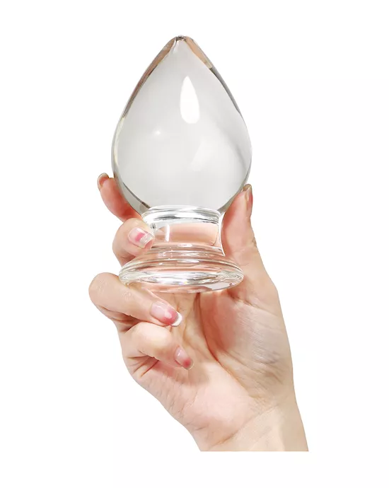 Lucent Giant Glass Butt Plug