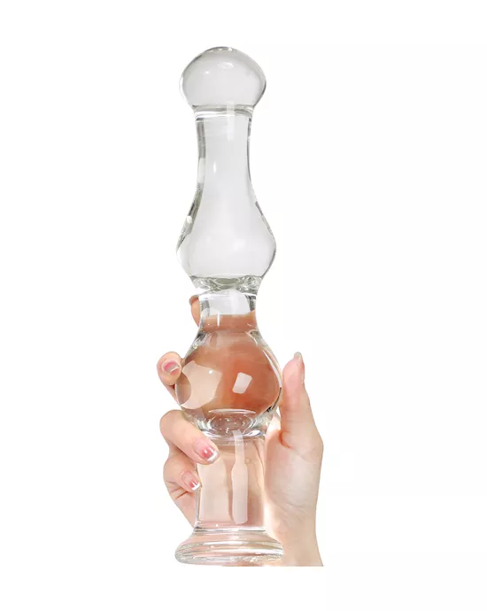 Lucent Beaded Giant Glass Wand
