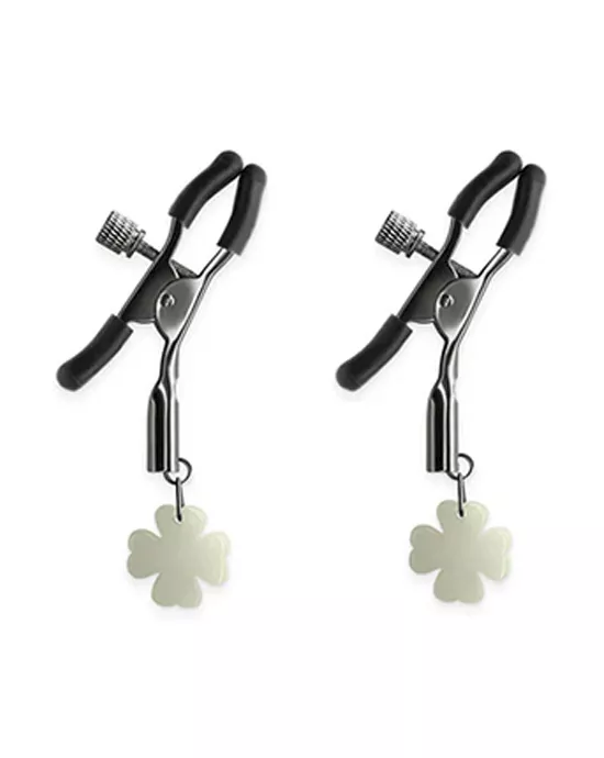 Bound Glow in the Dark Nipple Clamps G4