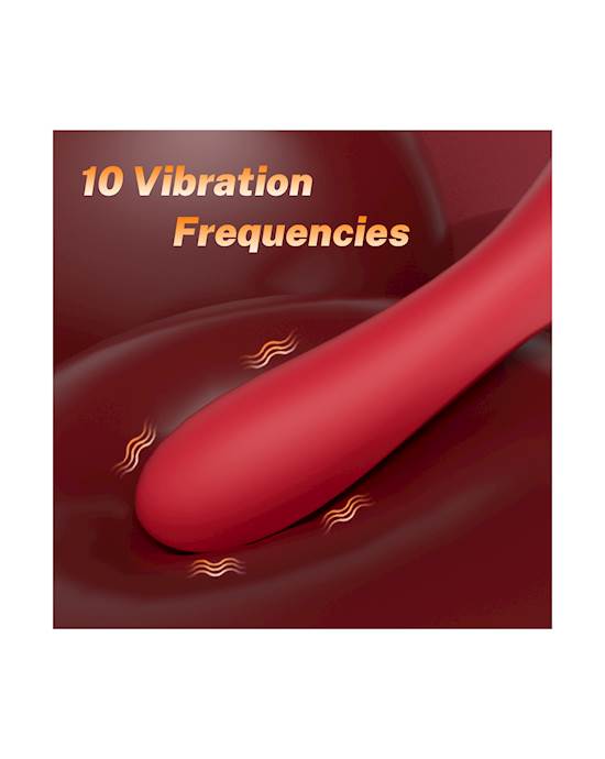 Ruby Lips Double Ended Licking Vibrator