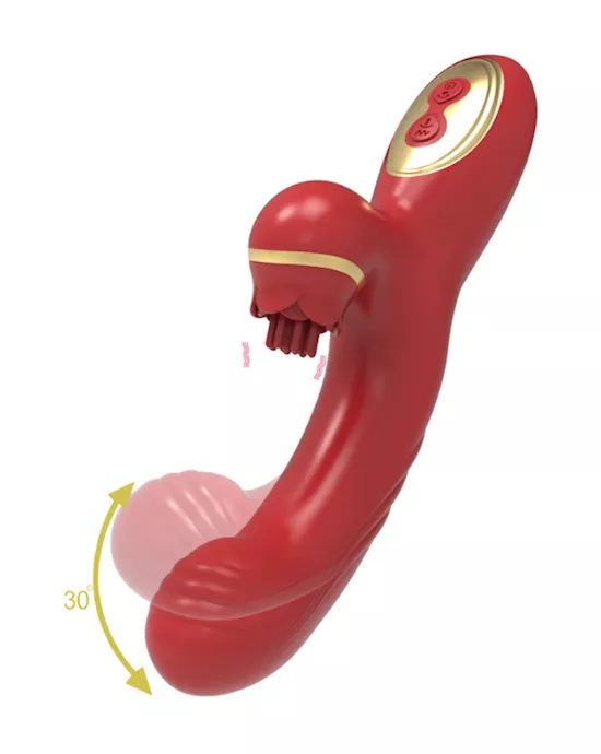 Rabbit Vibrator with Stimulating Fingers