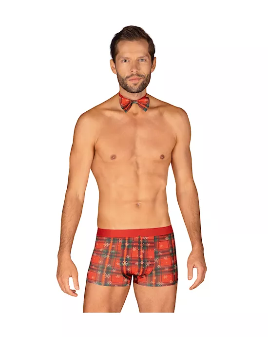 Obsessive Mr Merrilo Boxer Shorts  Bow Tie