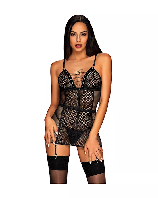 Obsessive Basitta Chemise  Thong