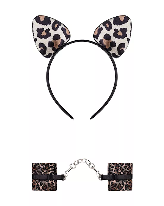 Obsessive Tigerlla Headband  Cuffs