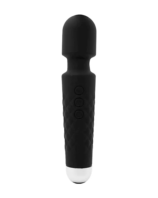 Seamless Diamond Wand Vibrator