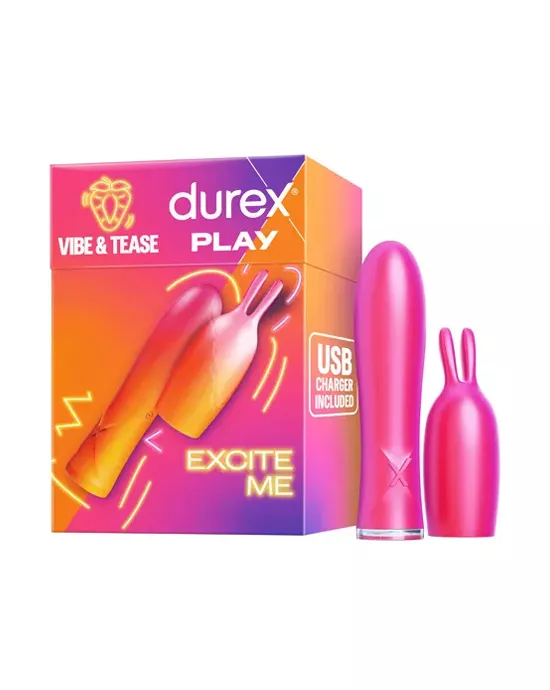 Durex Play Vibe  Tease 2 in 1 Vibrator  Teaser Tip