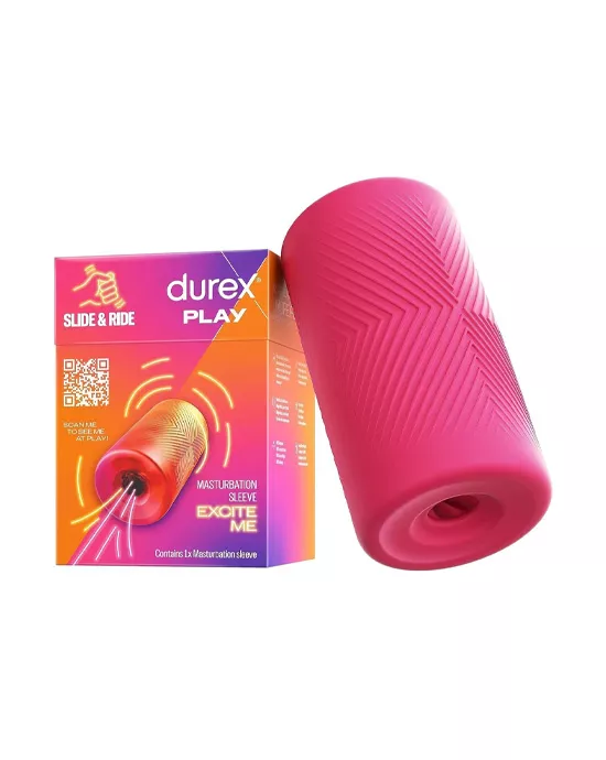 Durex Play Slide  Ride Textured Masturbation Massage Sleeve