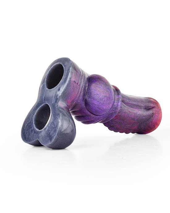 Wild Nebula Penis Extension Sleeve With Ball Ring