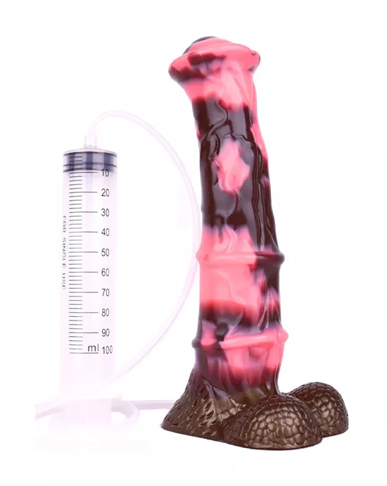Wild Brash Centaur Warrior Squirting Fantasy Dildo with Balls