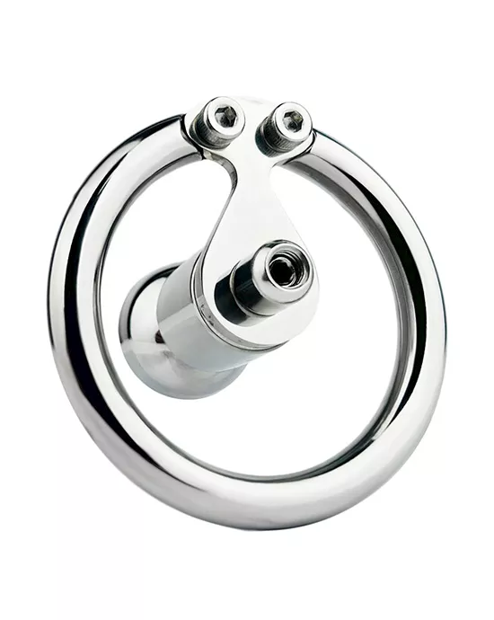 Teardrop Hex Locked Inverted Chastity Cage