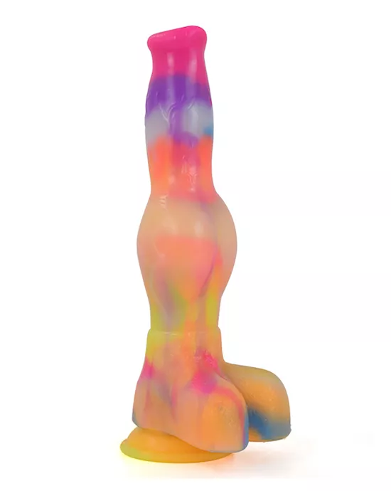 Wild Canid Knot Glow in the Dark Fantasy Dildo