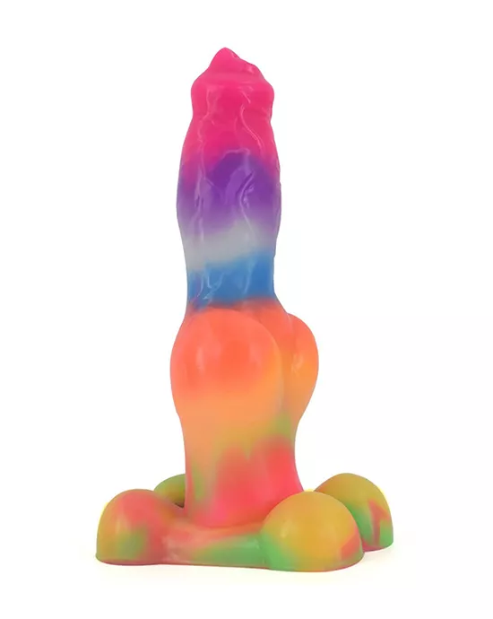 Wild Xeno Quad Glow in the Dark Fantasy Dildo