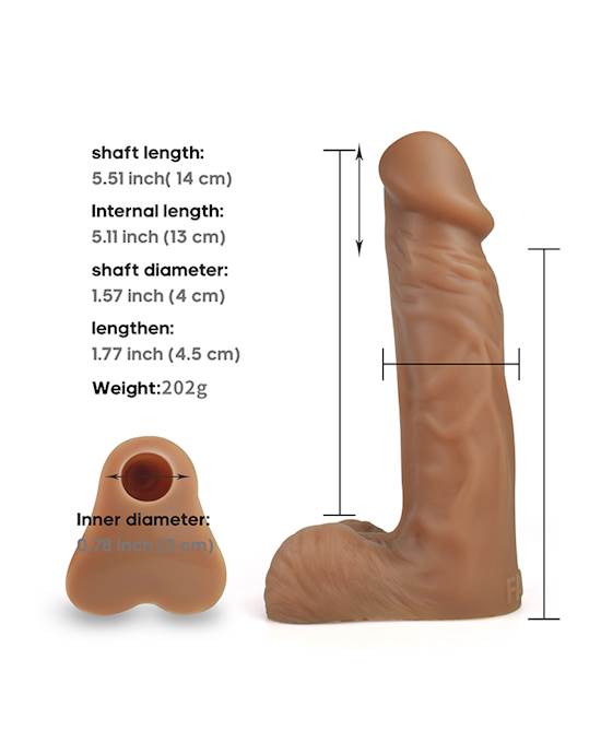 Dante Strap-on Penis Extension Sleeve