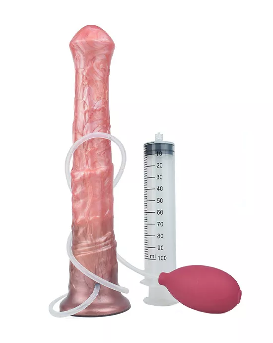 Wild Unstoppable Stallion Squirting Fantasy Dildo