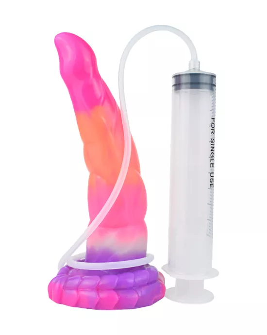 Wild Insatiable Behemoth Glow in the Dark Squirting Fantasy Dildo