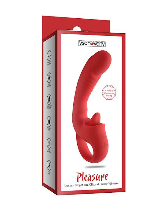 Pleasure Luxury Licking G-spot Vibrator