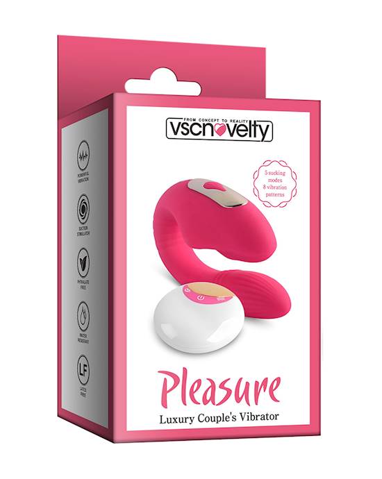 Pleasure Luxury Remote Controlled Couples Vibrator