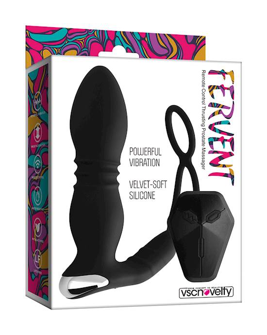 Fervent Prostate Massager With Cock Ring