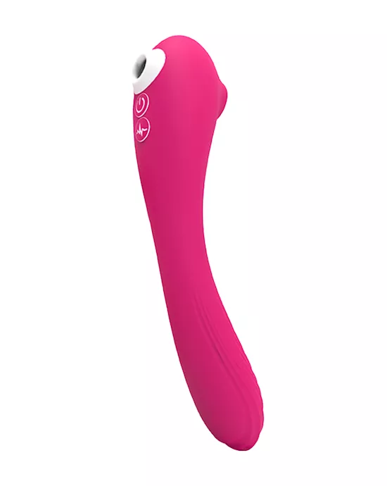 Bendable DoubleEnded Suction Vibe