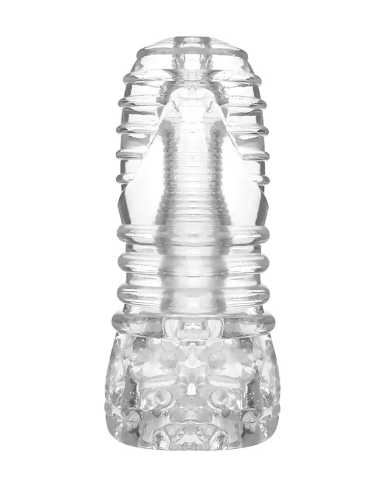 Ice Girl Vortex Textured Masturbator