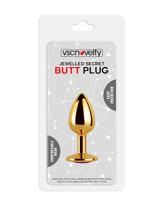Jewelled Secret Butt Plug