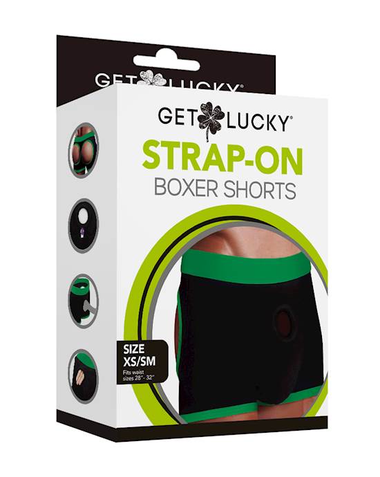 Get Lucky Strap-on Boxer Shorts