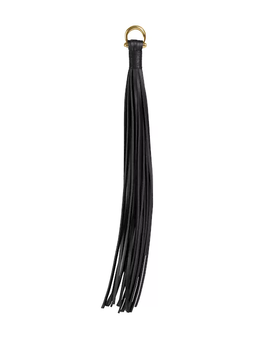 Draping Tassel Leather Flogger