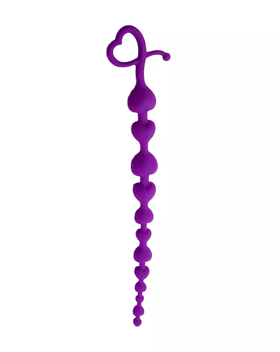 Helix of Hearts Anal Beads