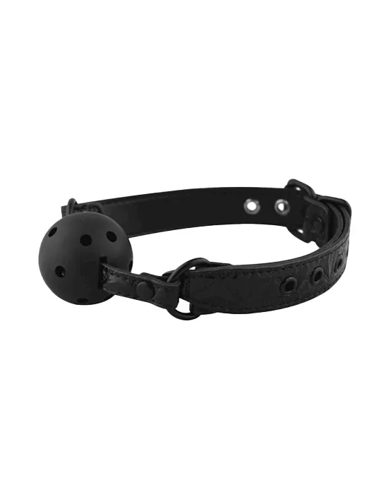 Shush Pyramid Pattern Ball Gag