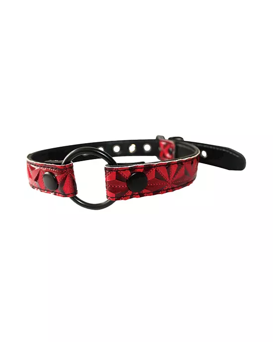 Open Wide Pyramid Pattern ORing Gag