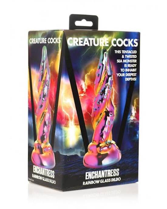 Creature Cock Enchantress Rainbow Glass