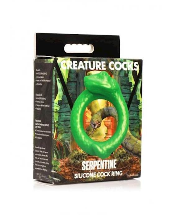 Creature Cocks Serpentine C-ring Grn