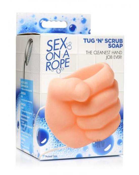 Sex On A Rope Tug N Scrub Soap