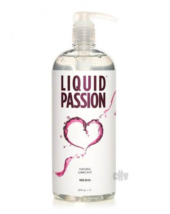 Liquid Passion Natural Lube 34oz