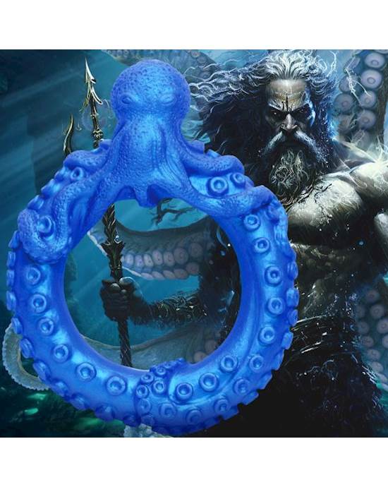 Creature Cocks Poseidons Octo Ring Blu
