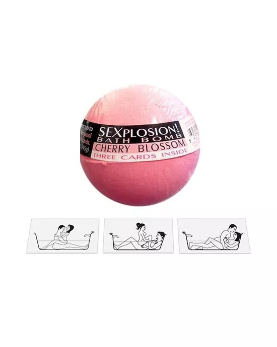 Sexplosion Bath Bomb  Cherry Blossom