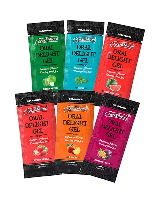 Goodhead Oral Delight Gel  6 Pack
