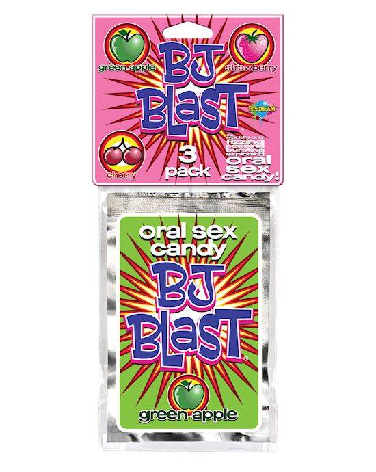 BJ Blast Oral Sex Candy 3 Pack