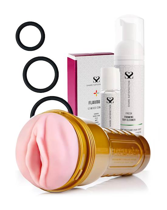 Free Fleshlight Pink Lady - Essentials Bundle
