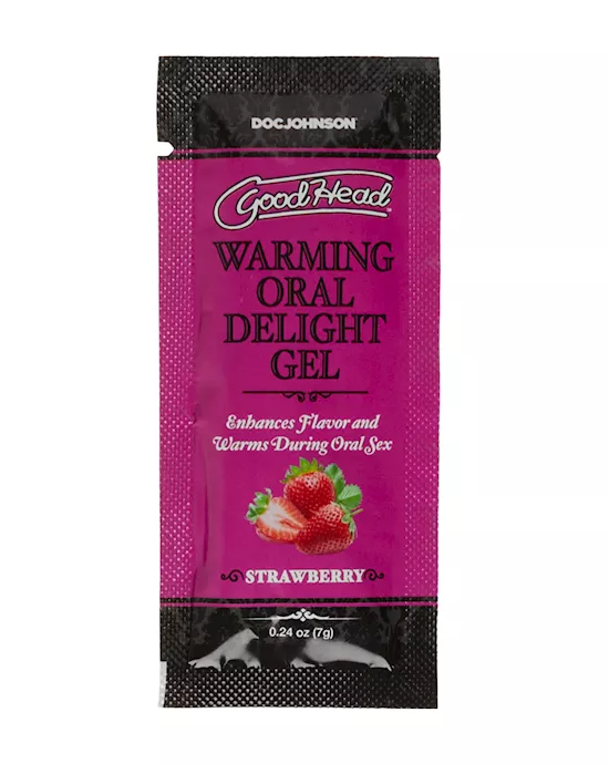 GoodHead Warming Oral Delight Gel  Strawberry