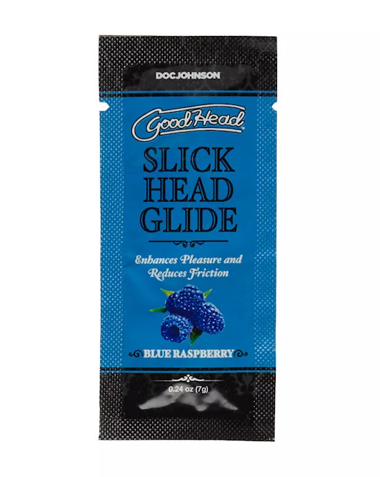 GoodHead Slick Head Glide Oral Gel  Blue Raspberry
