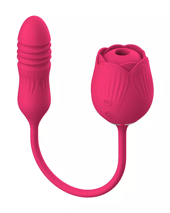 Rosetta Dual Pulsing Suction Vibe