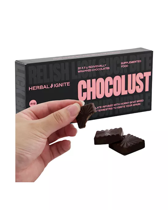 ChocoLust Share Box  20 x 5g Pieces