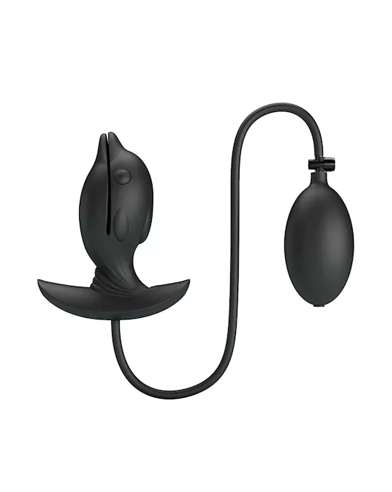 Hanson Inflatable Vibrating Anal Plug