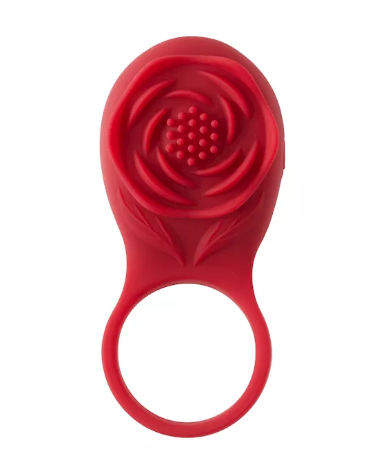 Irresistible Rose Vibrating Cock Ring